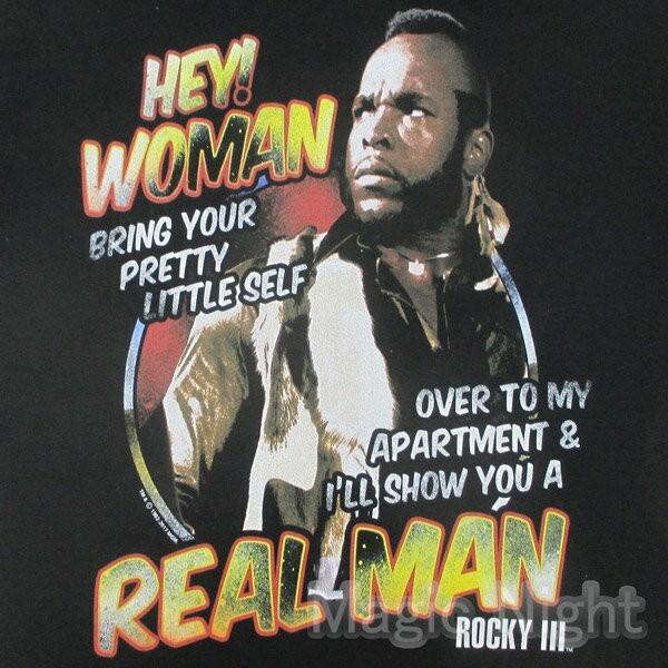 ロッキー Tシャツ HEY WOMAN クラバーラング ブラック : コスプレ衣装