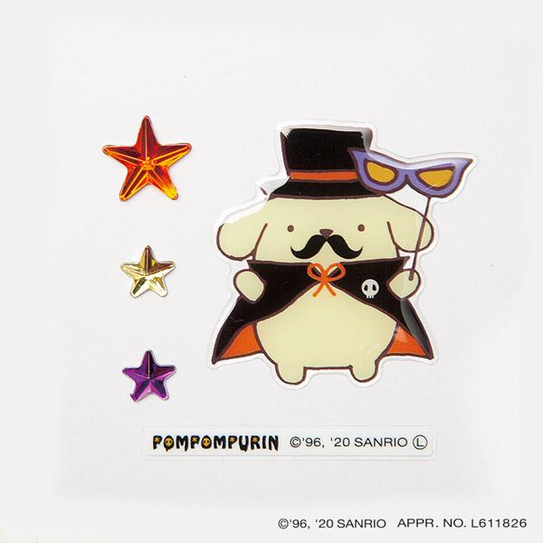 ポムポムプリン フェイスシールB ハロウィン フェイスシール