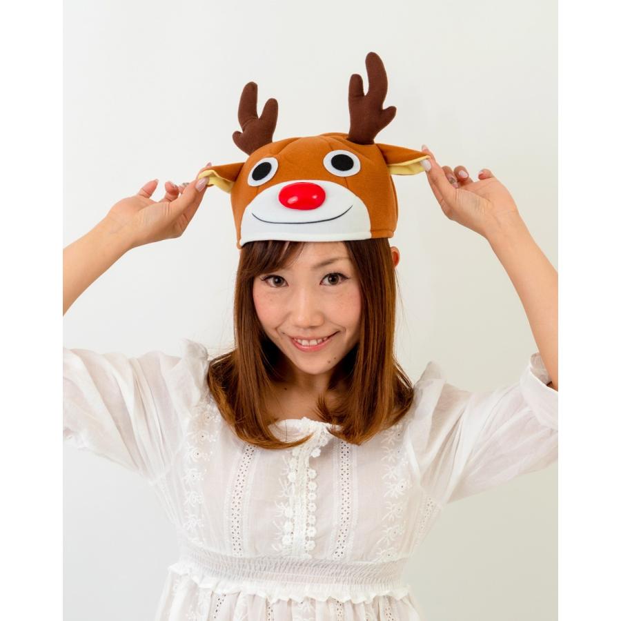 スマイルトナカイキャップ クリスマス トナカイ 帽子 かぶりもの Rq6873 コスプレ衣装専門店マジックナイト 通販 Yahoo ショッピング