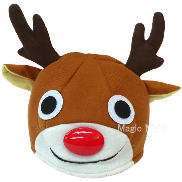 スマイルトナカイキャップ クリスマス トナカイ 帽子 かぶりもの Rq6873 コスプレ衣装専門店マジックナイト 通販 Yahoo ショッピング