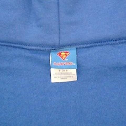 奉仕品 スーパーマン フード付きパーカー Classic ロゴ