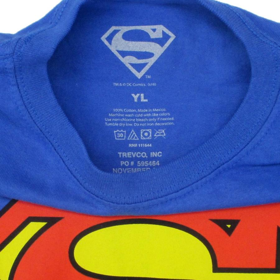 スーパーマン Classic ロゴ Youthサイズ : コスプレ衣装専門店マジック