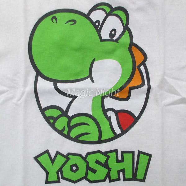 任天堂 ヨッシーTシャツ 子供用 白 スーパーマリオ キャラクター