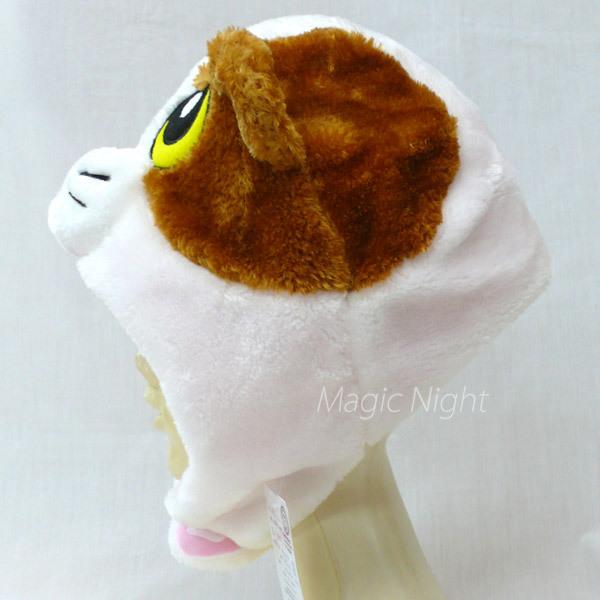 三毛猫 着ぐるみキャップ かぶりもの 動物 帽子 ミケネコ グッズ