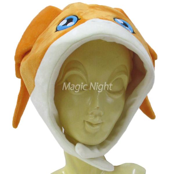 パタモン 着ぐるみキャップ デジモン 帽子 かぶりもの : コスプレ衣装