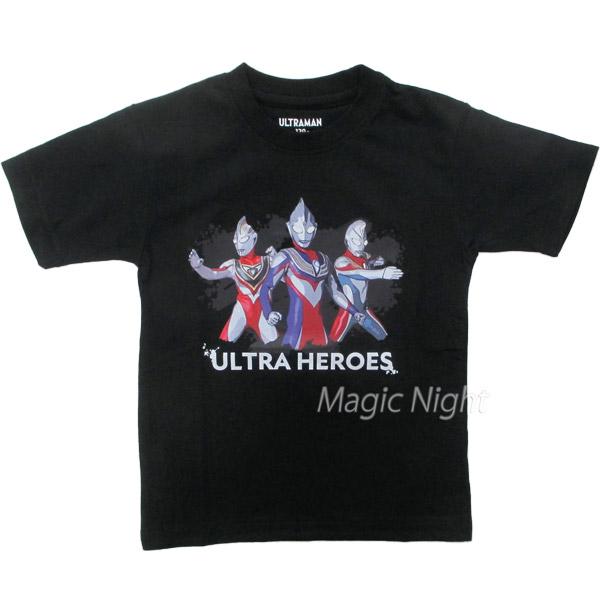 BANDAI（バンダイ） ティガ ダイナ ガイア Tシャツ キッズ 