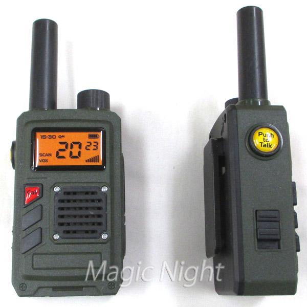 ツイントランシーバー 2pセット 子供用 おもちゃ 玩具 最大通信距離約