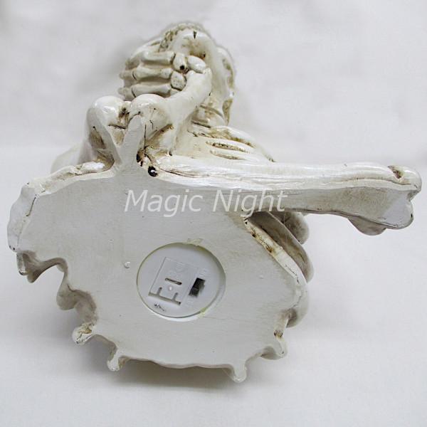 はにかむドクロ 骸骨 ガイコツ ハロウィン 飾り デコレーション