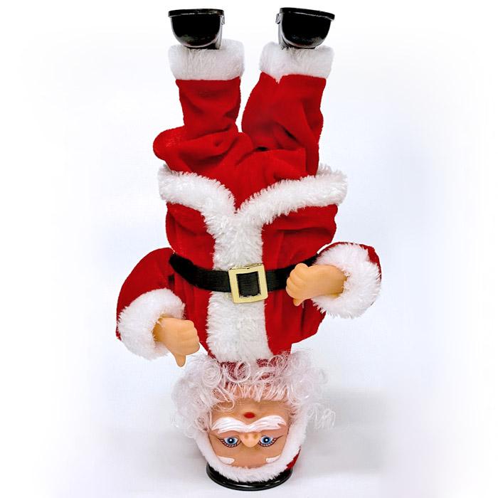 ブレイクダンスサンタ クリスマス ムービングトイ おもちゃ : コスプレ