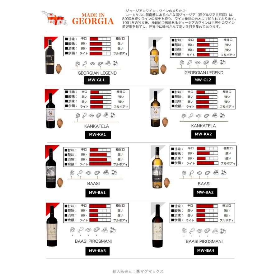 KANKATELA(カンカテラ) MW-KA1 ジョージア原産赤ワイン・土壺自然製法 SAPERAVI QVEVRI サぺラヴィ・クヴェヴリ（赤ワイン 750ml） |  | 06