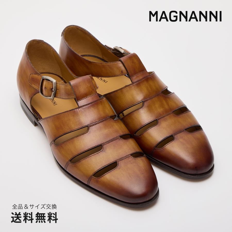 公式 マグナーニ 靴 紳士靴 グルカサンダル ブラウン 23953 BR :23953br:MAGNANNI(マグナーニ)公式WEBSTORE