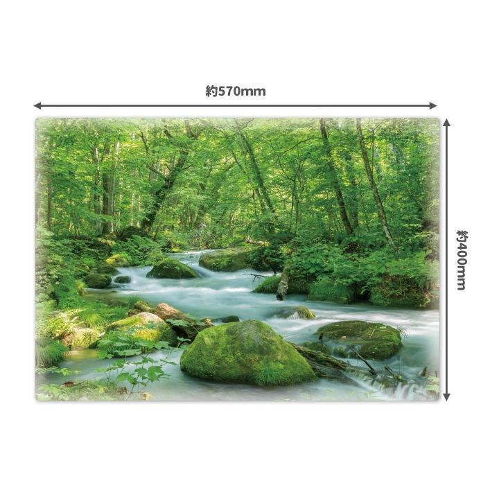 お風呂ポスター 奥入瀬渓流 マグネットシート製 宅配便限定