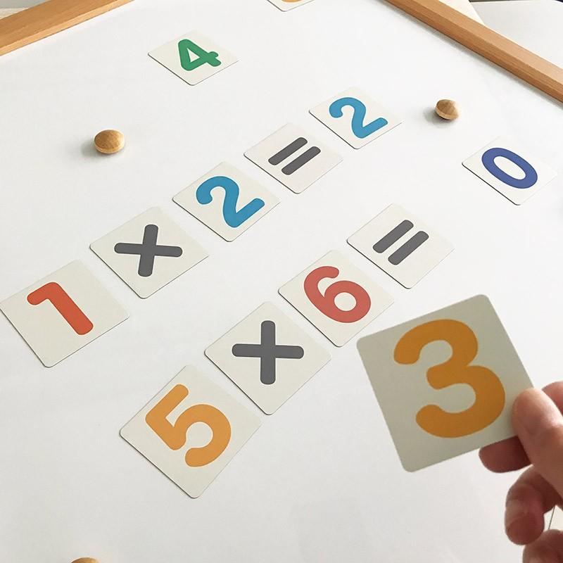 お風呂でも使える すうじマグネットカード かけ算九九セット 30ピース ゆうパケット対応210円 B マグネットパークyahoo 店 通販 Yahoo ショッピング