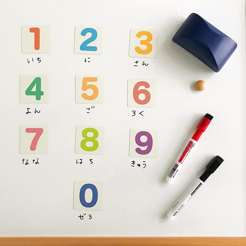 お風呂でも使える すうじマグネットカード かけ算九九セット 30ピース ゆうパケット対応210円 B マグネットパークyahoo 店 通販 Yahoo ショッピング