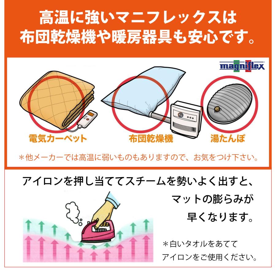 マットレス セミダブル 高反発 マニフレックス エコサンドロ_15