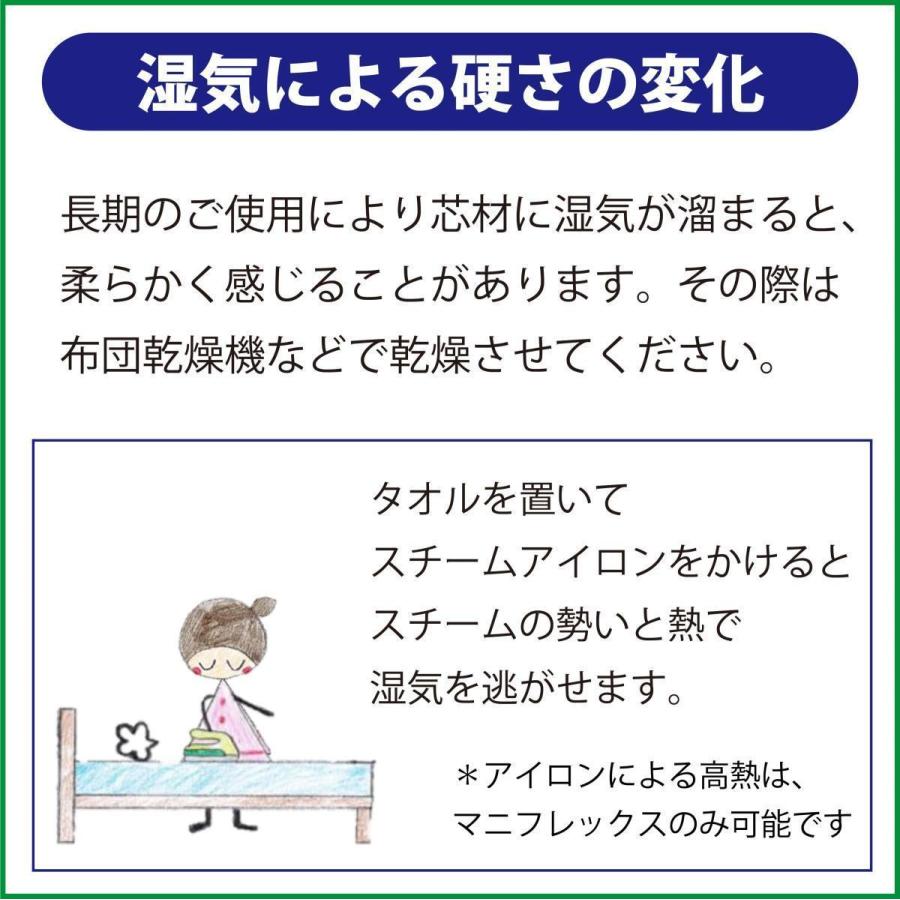 マットレス セミダブル 高反発 マニフレックス エコサンドロ_16