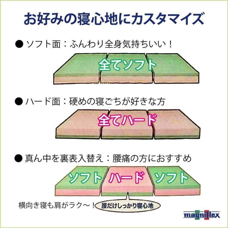 magniflex（マニフレックス） マットレス シングル 三つ折り 高反発 DD