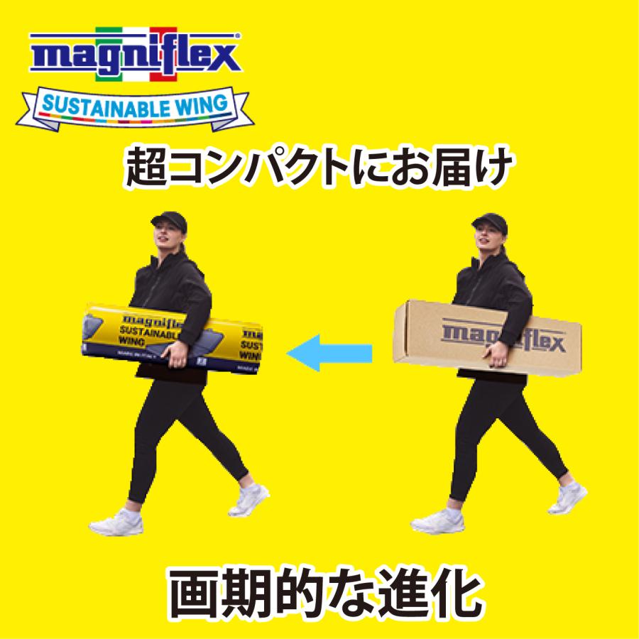 magniflex マットレス ダブル 三つ折り 高反発 マニフレックス