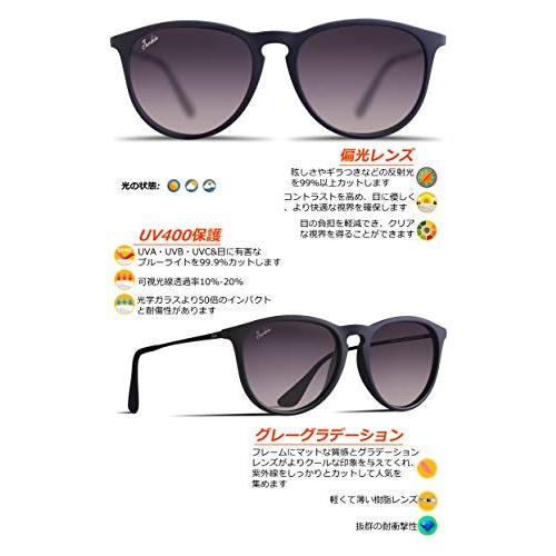 Berikin サングラス 超軽量19g 偏光レンズ メンズ レディース UV400 UVカット 紫外線カット sunglass for men wo｜mago8go8｜02