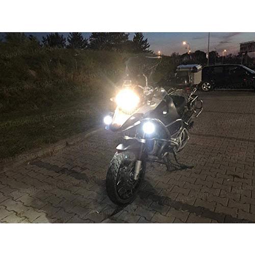 Auovo バイク フォグ サイドライト BMW R1200GS R800GS 750GS ADV用 オートバイ フォグランプ LED補助灯 12-2｜mago8go8｜06