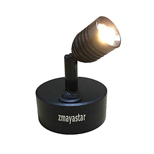zmayastar LEDウォールライト USB充電式 LEDスポットライト 配線いらず LEDライト バックライト ショーケース照明 天井照明 角度｜mago8go8｜02