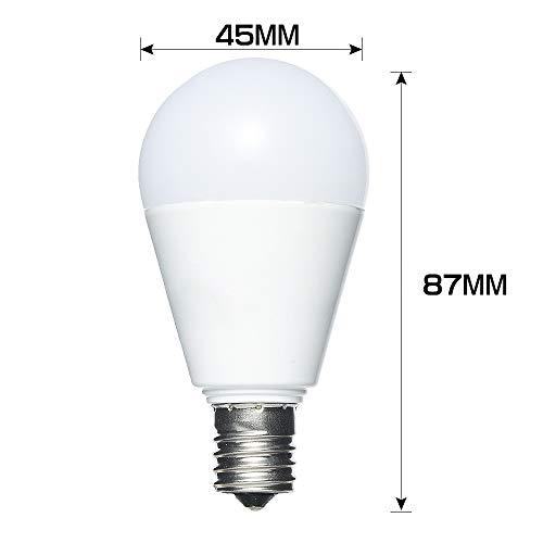 xydled LED電球 E17口金 60W形相当 730lm 調光器対応 昼光色 7W LED 電球 e17 広配光タイプ 密閉形器具対応 60形｜mago8go8｜04