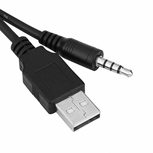 USB マウントケーブル AUX延長ケーブルセット Auxリード拡張子ケーブ 3.5mm 1M 便利性 高性能 安定 トヨタ自動車 ブラック｜mago8go8｜05