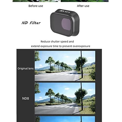Fenmic DJI Mini 3 Pro 用 レンズ フィルター (CPL+ND8+ND16)｜mago8go8｜06