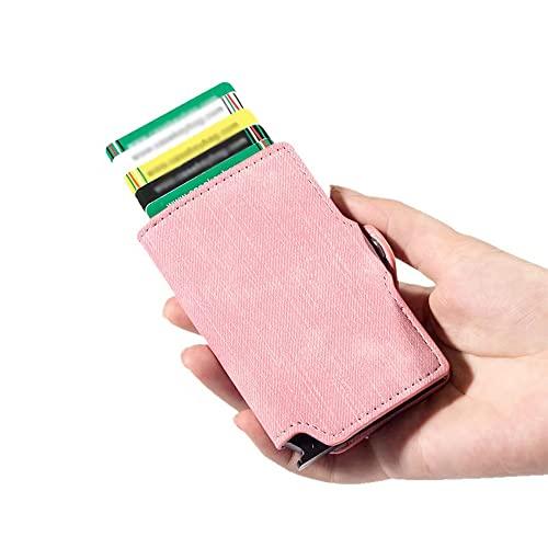 カードケース ミニ財布 クレジット マネークリップ スライド式 RFIDスキミング防止 磁気防止 薄型 アルミ 大容量 ギフトボックス包装 ギフトに最｜mago8go8｜06