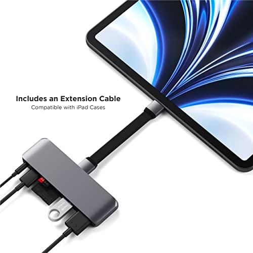 Satechi USB-C モバイル Pro SD ハブ 6-in-1 USB-C PD充電, 4K HDMI, USB 3.0, Micro/SDカ｜mago8go8｜06