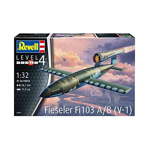 ドイツレベル 1/32 ドイツ空軍 フィーゼラ Fi103 V-1 プラモデル 03861｜mago8go8｜02