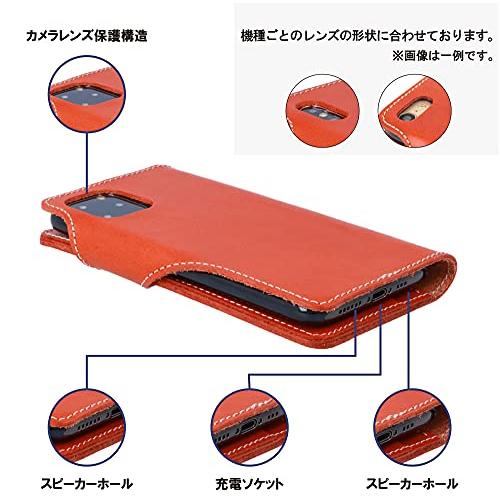 [Native Creation] iPhone X/iPhone Xs ケース 9色 全機種 スマホケース 手帳型 本革 栃木レザー 日本製 (iP｜mago8go8｜04