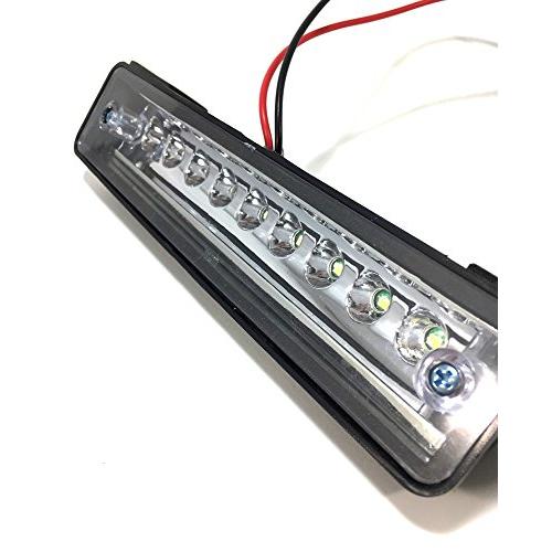 スズキ ジムニー JA11 JA12 JB23 等 移動 用 9連 LED ライセンス ランプ ナンバー 灯 ユニット ホワイト ライト テール リア｜mago8go8｜05