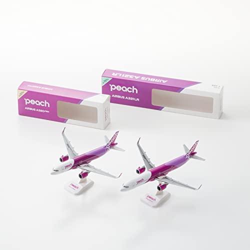 Peachオリジナル 1:200 A321LR 飛行機模型 スケール おもちゃ モデルプレーン｜mago8go8｜06
