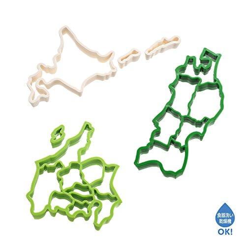 曙産業 クッキー 抜き型 日本製 都道府県の形のクッキーが作れる 北海道 東北 関東甲信越 北陸 東海 近畿 中国 四国 九州 沖縄 ケンミンクッキー｜mago8go8｜05