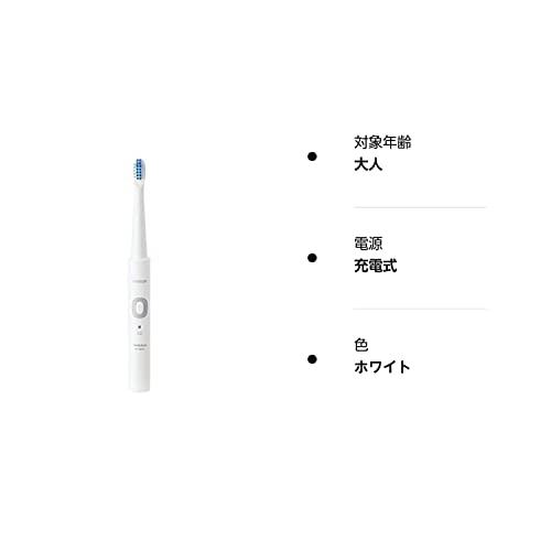 オムロン 音波式電動歯ブラシ メディクリーン ホワイト HT-B317-W : s