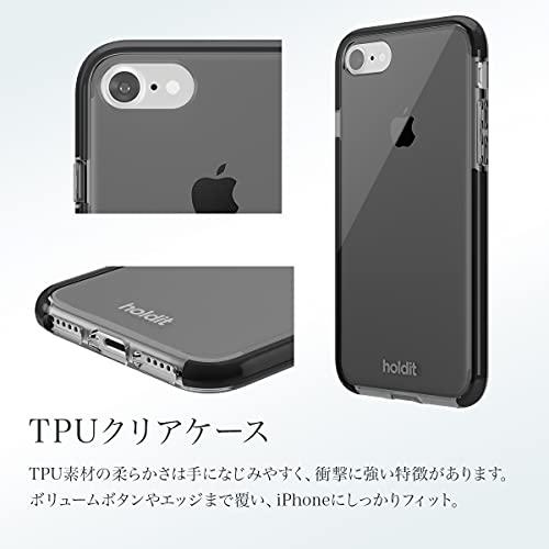 Holdit ブランド iPhone SE 第3世代 SE3 SE2 8 7 ケース カバー 耐衝撃 クリア カラー ハード ブラック 黒 iPhon｜mago8go8｜07