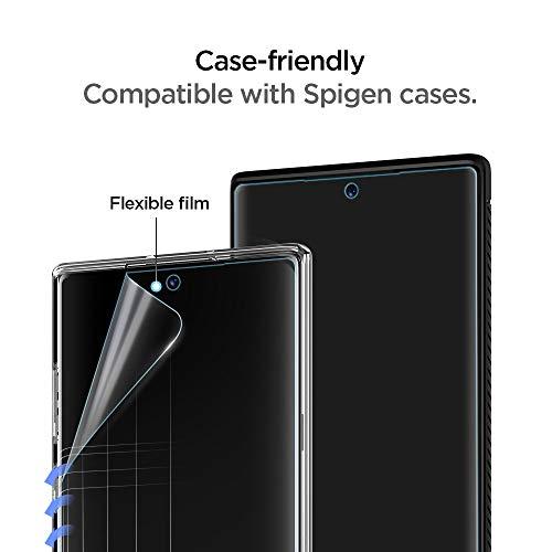 Spigen 【2枚入】 Galaxy Note 10 Plus フィルム 全面保護 気泡ゼロ 液晶保護フィルム ケースと干渉せず TPUフィルム 貼｜mago8go8｜05