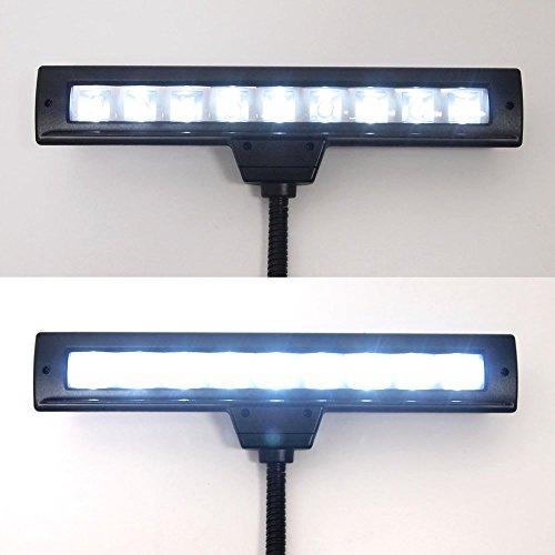 KC 譜面台ライト グースネックタイプ 9LED KML-04｜mago8go8｜04