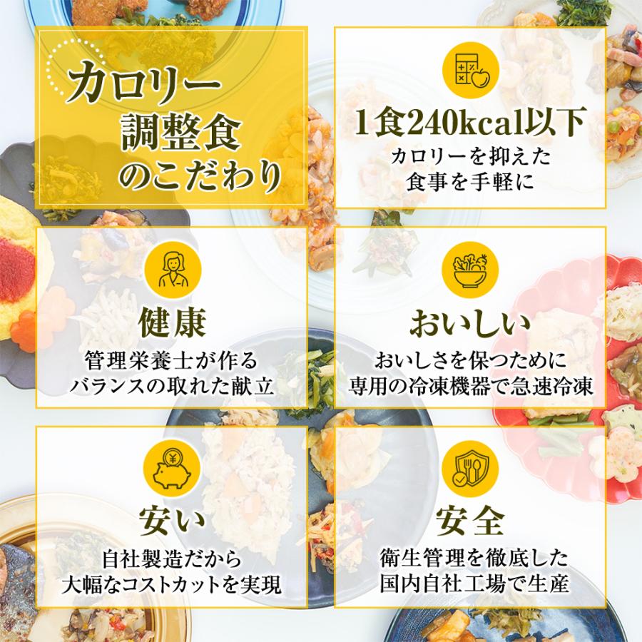 まごころケア食 カロリー調整食 21食 冷凍弁当 お試し 安い おかずのみ