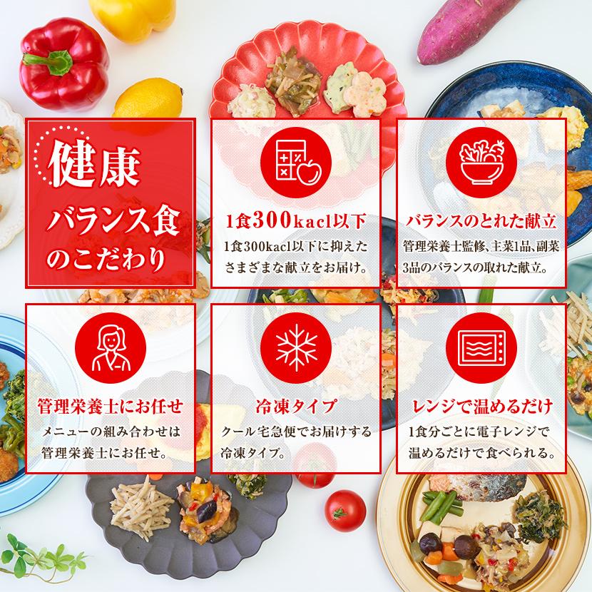 健康バランス食 21食セット 冷凍弁当 お弁当 おかずのみ まごころケア 