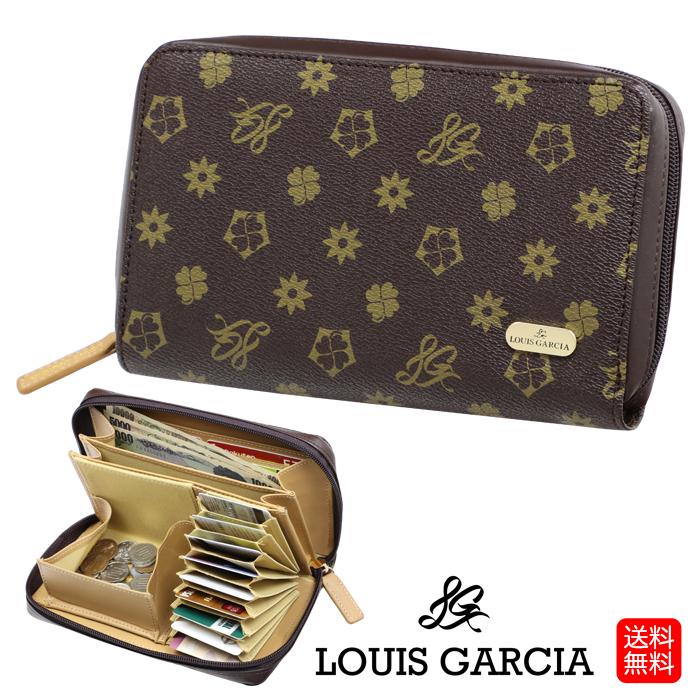 ルイ・ガルシア 財布 多機能 大容量 モノグラム 長財布 ルイガルシア