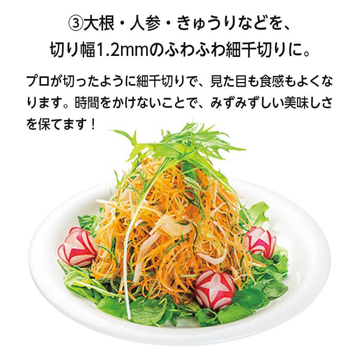 Kakusee（カクセー） 千切り器 快速細千切り器 プログレード PG-619