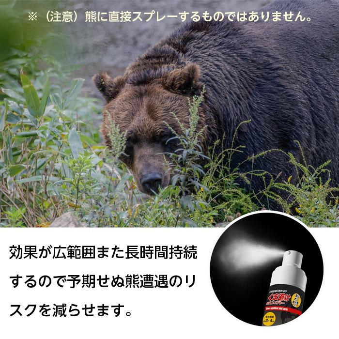 熊スプレー 熊よけ クマ くま 熊避け スプレー 熊よけ ミスト 100ml 1本 クマ 熊 くま 対策