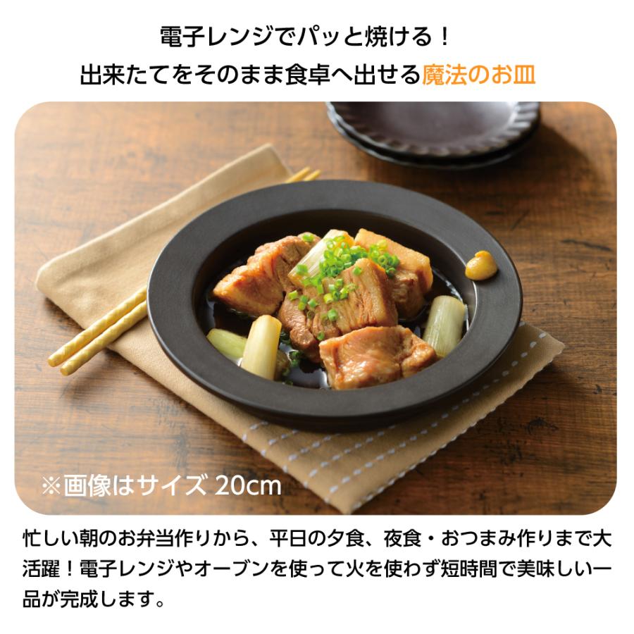 和平フレイズ レンジ調理器 レンジで発熱する皿 20cm 電子レンジ 時短