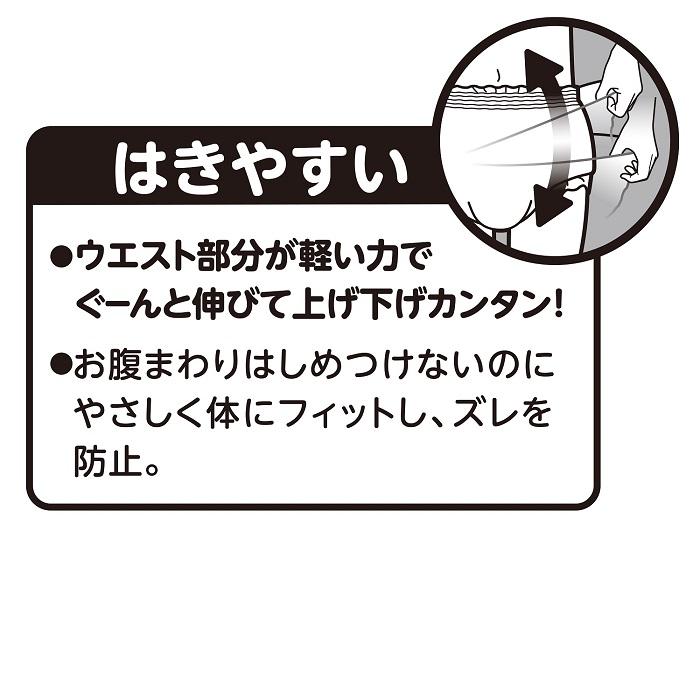 すっきりはきやすい！うす型の大人用紙パンツ  Mサイズ 20枚入 2回吸収 リフレ リハビリパンツ 尿漏れパンツ 男性 女性 |  | 06