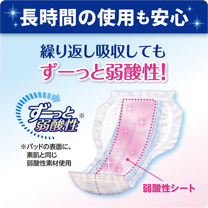 大人用紙おむつ パッド 30枚入 4回吸収　リフレサラケアパッド ワイドロング 透湿 弱酸性 尿とりパッド 尿漏れパッド　男性 女性 災害　 | リフレ（紙おむつ） | 06