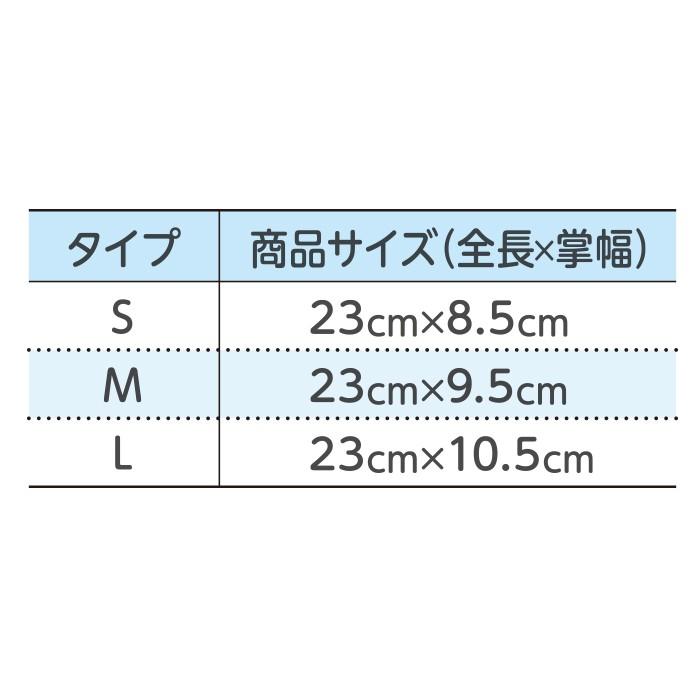 感染予防対策品 リフレ プラスチック手袋 粉なし （Mサイズ） １００枚｜magokoro-s｜03