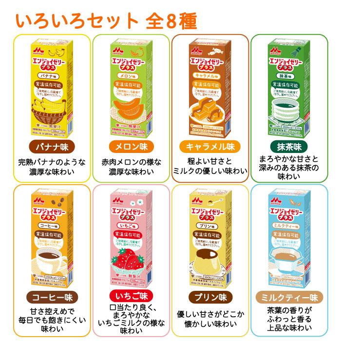 森永乳業 栄養補助食品 介護食 エンジョイゼリープラス いろいろセット