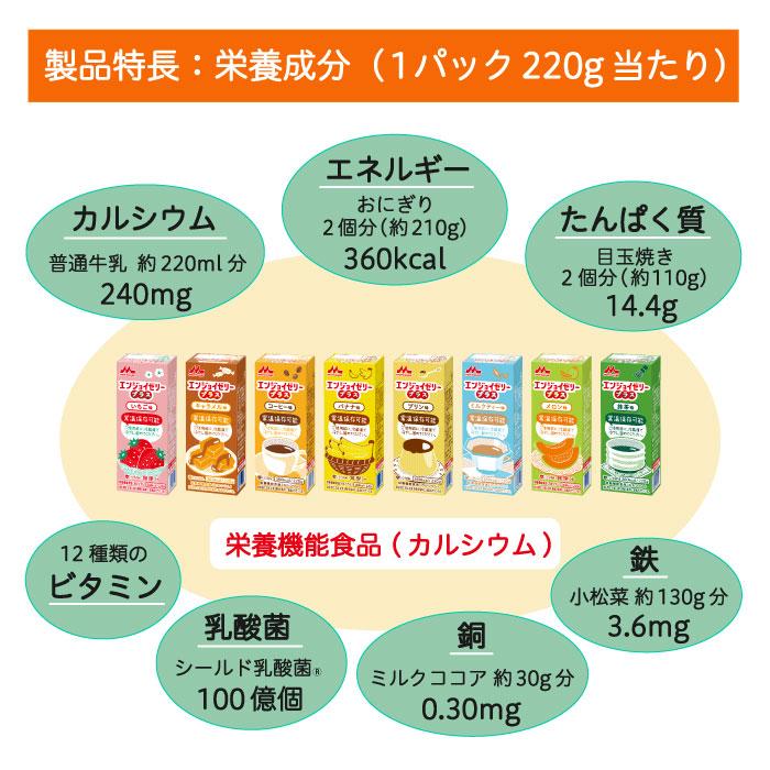 ※日曜サイクル　エンジョイゼリープラス いろいろセット 栄養補助２ケース 森永乳業 エンジョイゼリープラス いろいろセット 1箱セット 30本入